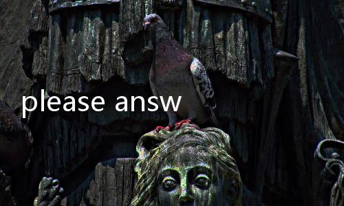 please answer carefully游戏
